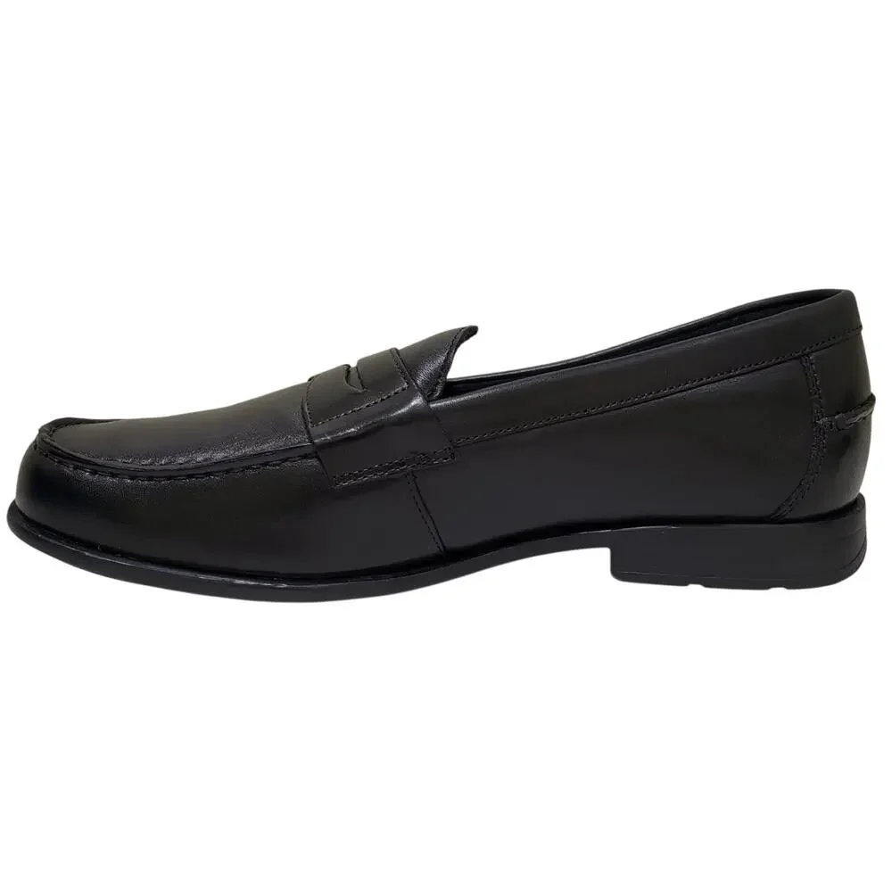 Nunn Bush Men Drexel Slip On Penny Loafers Size US 10M Black Leather